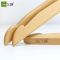 fancy clothes beech wood angular shape shirt hanger